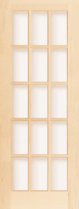 French Doors - Wood Dividers